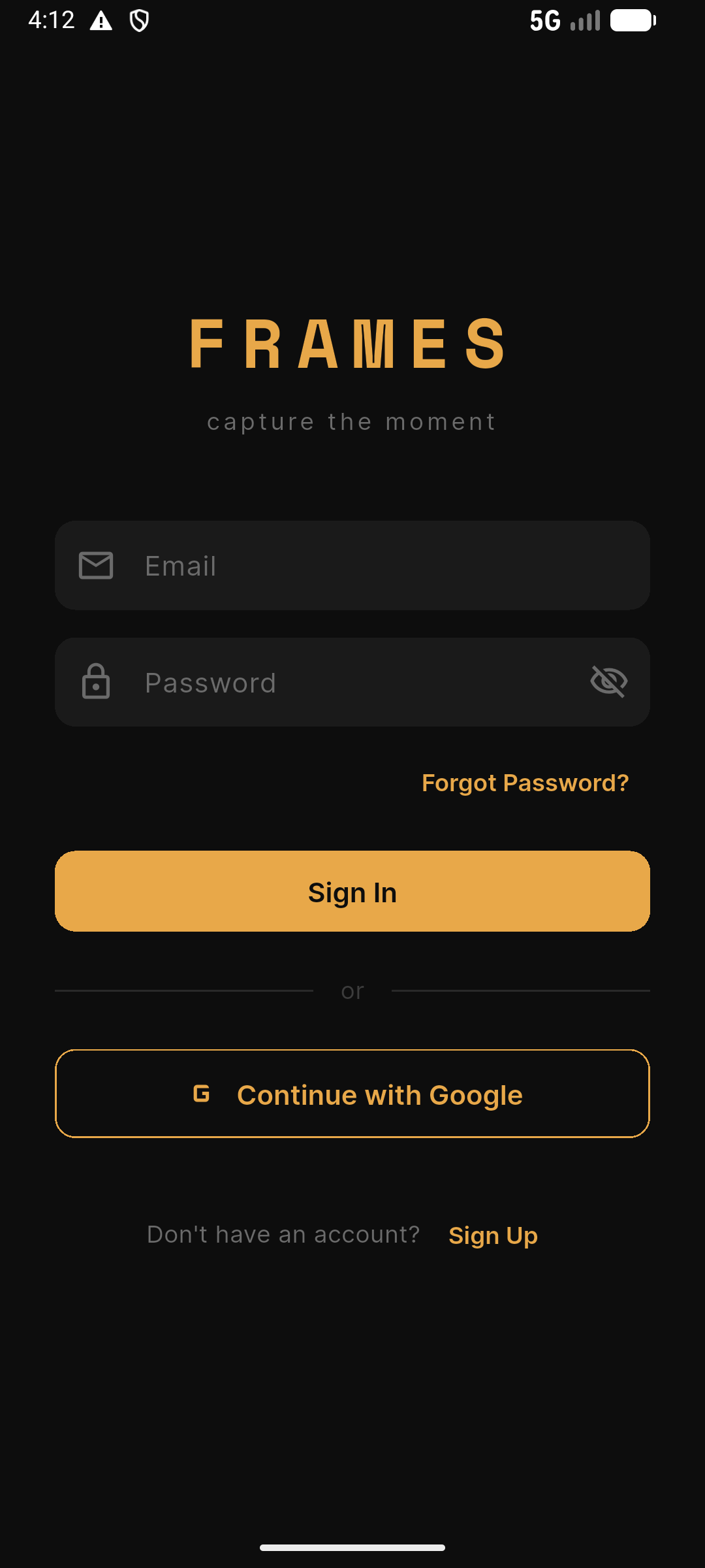 Frames — capture the moment