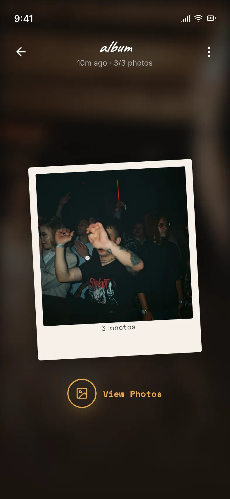 Frames app: Reveal together